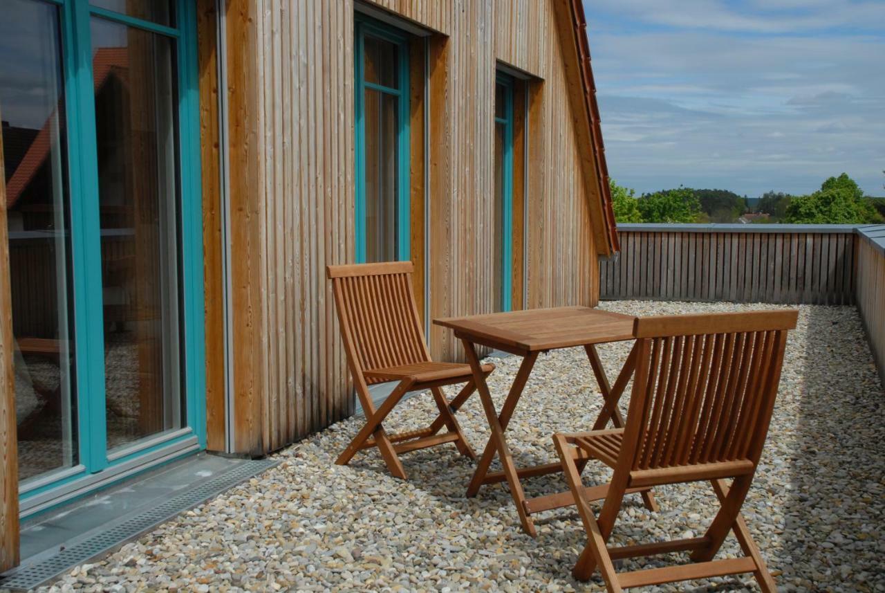 Ferienwohnung Passivhaus "Schoene Aussicht" Georgensgmund Exteriör bild